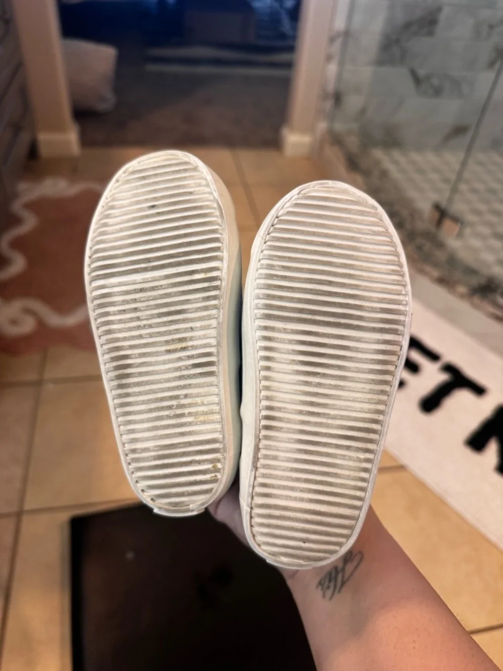 Old Navy Light Blue Canvas Slip-On Sneakers for Kids